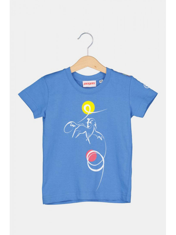 TSHIRT CASUAL C CAL PEGAS AZURE-4