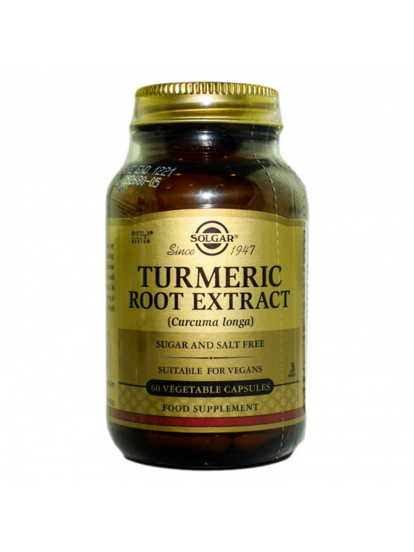 Turmeric root extract veg.60cps Solgar