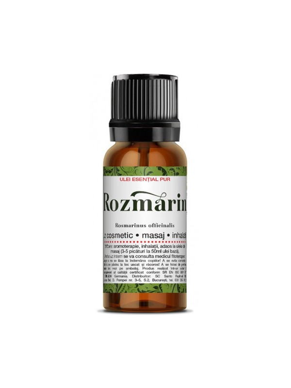 Ulei esential rozmarin 10ml santo raphael