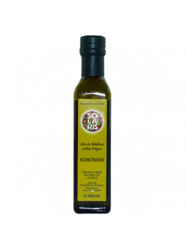 Ulei masline extra virgin koroneiki 250ml solaris