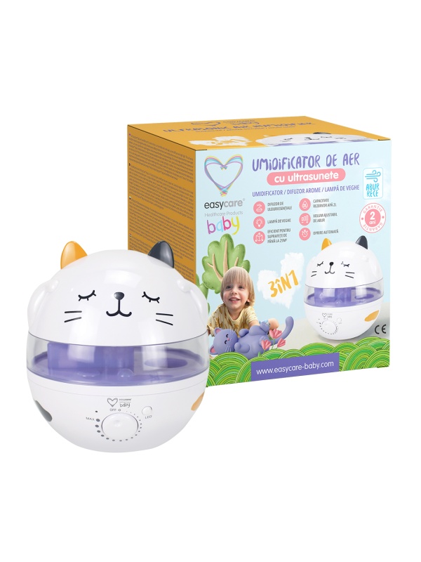 Umidificator ultrasonic 3in1 pentru copii 2 EASYCARE BABY