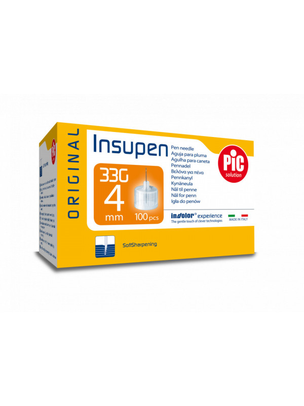 Ace pentru pen insulina 33G x 4mm PiC Solution
