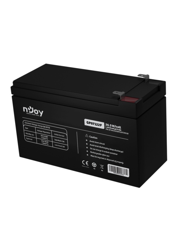ACUMULATOR NJOY GP07122F 12V