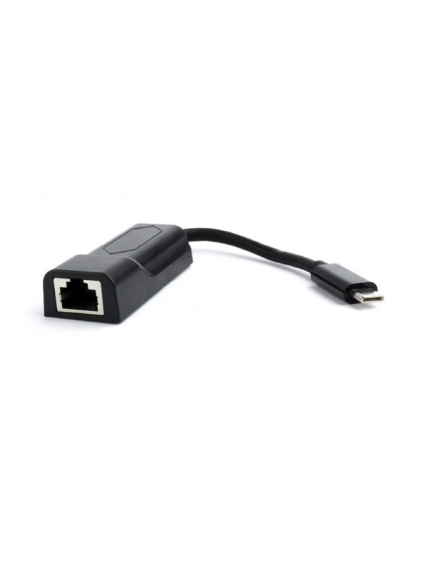 ADAPTOR RETEA GEMBIRD , extern, USB-C, port RJ-45, 1000 Mbps, "A-CM-LAN-01"