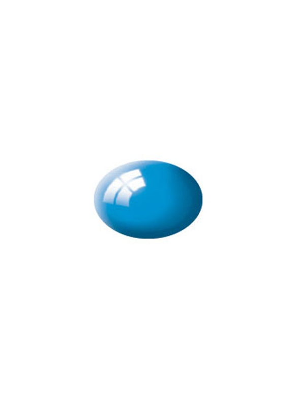Albastru deschis lucios RAL 5012, vopsea acrilica 18 ml