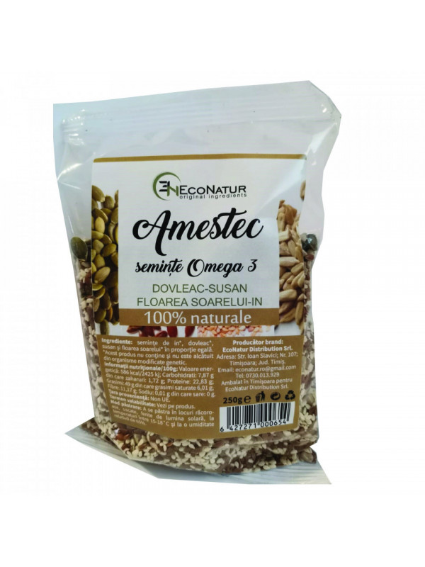 AMESTEC SEMINTE OMEGA 3 250GR