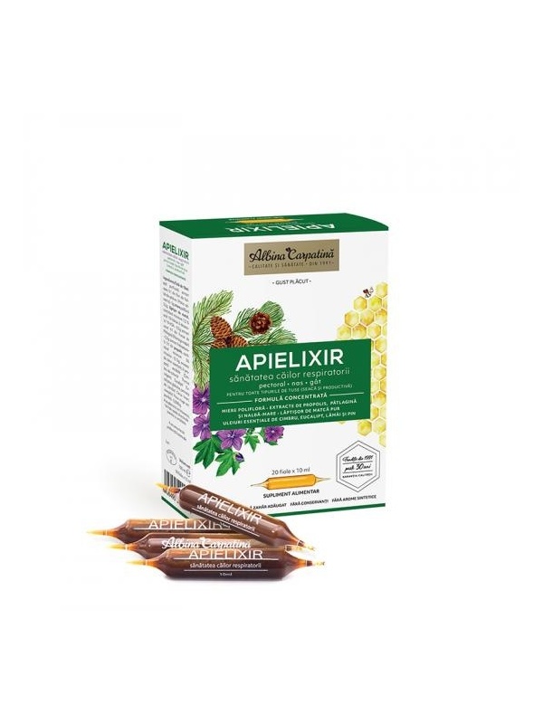 APIELIXIR SANATATEA C.RESPIRATORII 10ML*20FIOLE