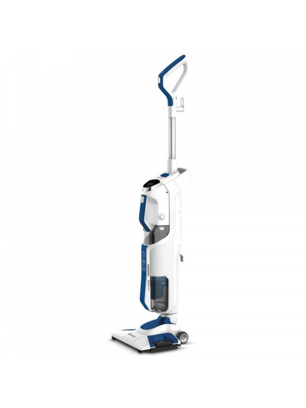 Aspirator Vertical cu Abur, Multifunctional, Polti Vaporetto 3 Clean Blue, 1800 W, 0.5 l, Cyclonic, Alb Albastru
