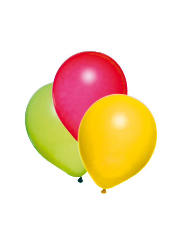 BALOANE CULORI ASORTATE RAINBOW, CALITATE HELIUM, BIODEGRADABILE, SET 10 BUCATI