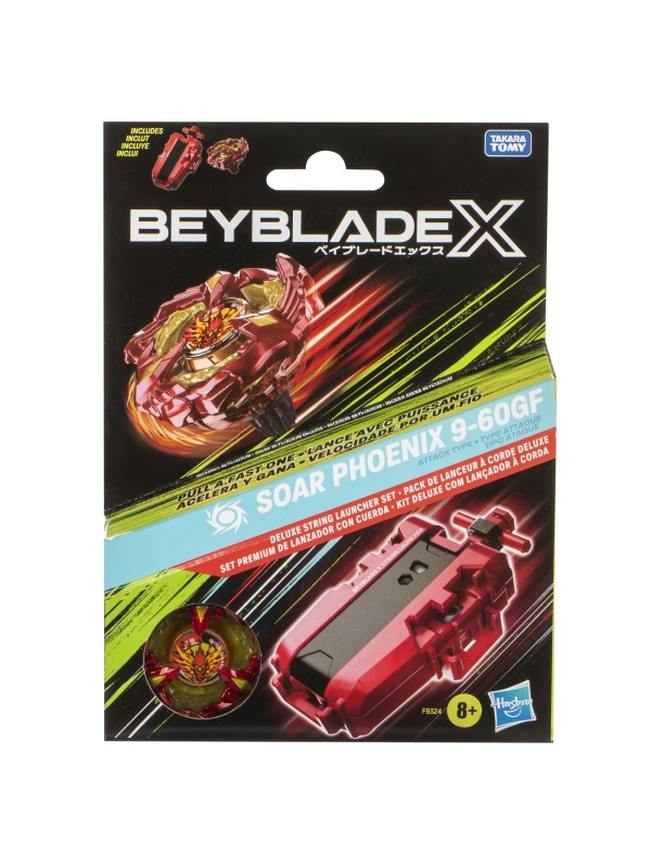 BEYBLADE X SET DELUXE STRING SOAR PHOENIX 9-60GF
