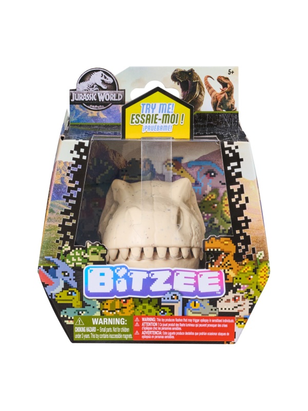BITZEE JURASSIC WORLD JUCARIE INTERACTIVA DINOZAUR