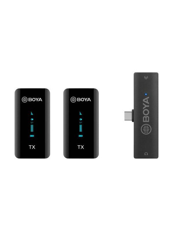 Boya BY-XM6-S6 Digital True-Wireless Dual Microphone, USB Type-C Mobiles (2.4 GHz)