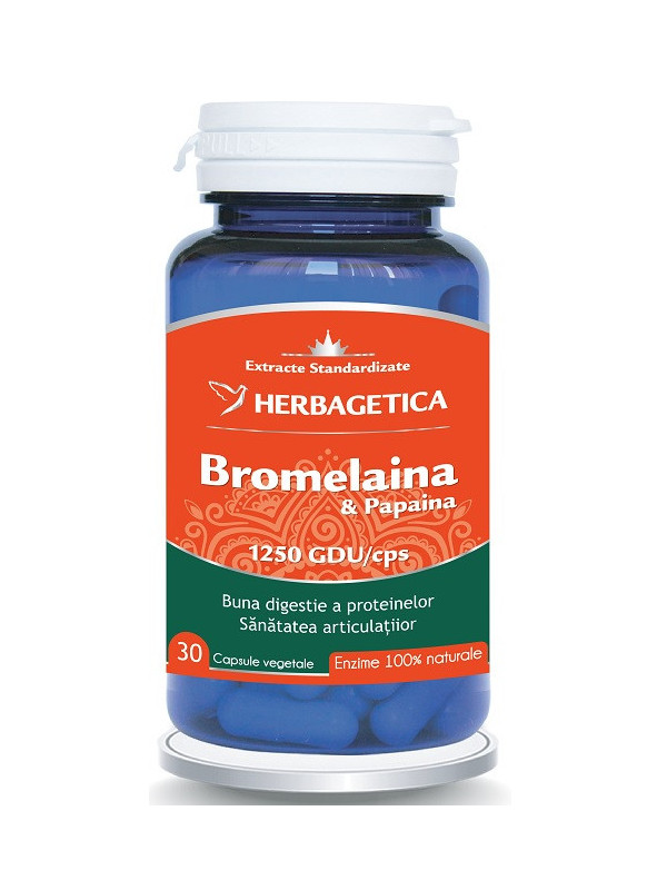 BROMELAINA & PAPAINA 30CPS