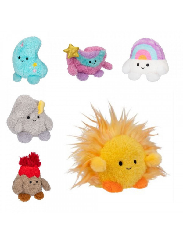 BumBumz - Jucarie de plus, MINI Weather, 11 cm, diverse modele
