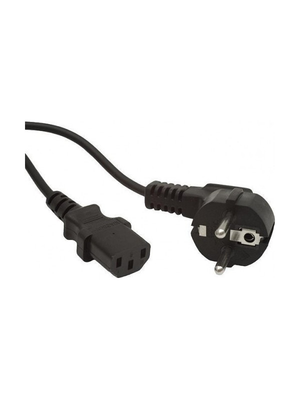 CABLU alimentare GEMBIRD 5m, intrare Shucko, iesire C13, 16A, certificare VDE, bulk, black, "PC-186-VDE-5M"