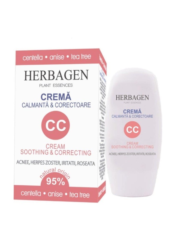 CC CREMA CALMANTA CORECTOARE 50GR