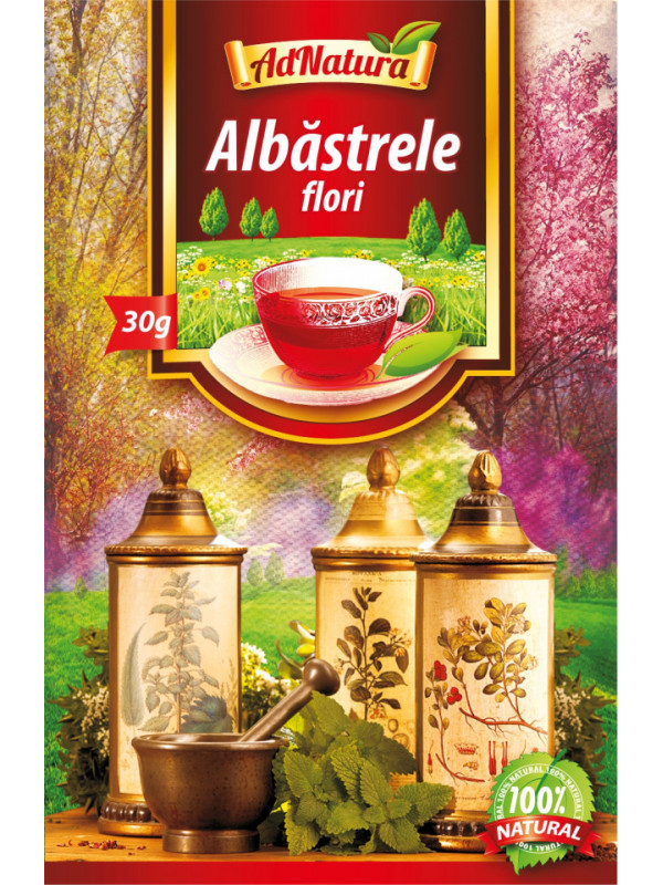 Ceai albastrele flori 30gr adserv