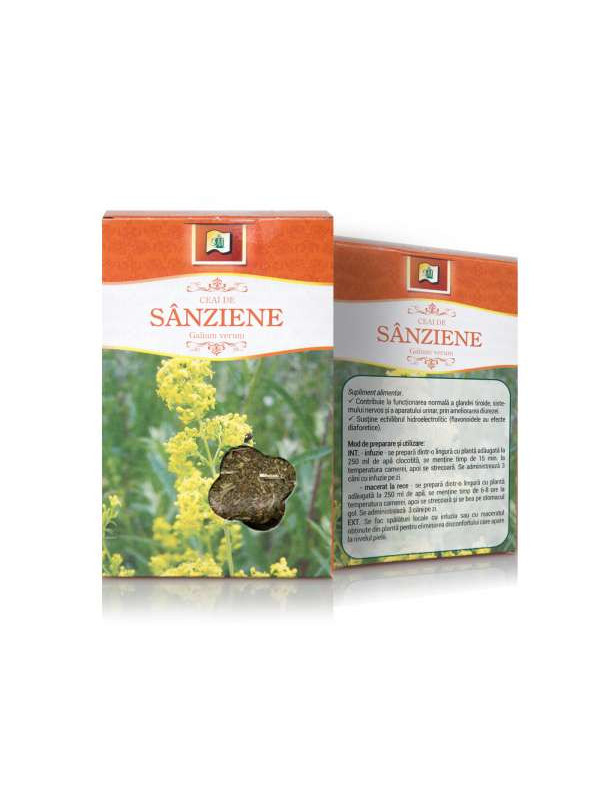 Ceai sanziene iarba 50gr stefmar