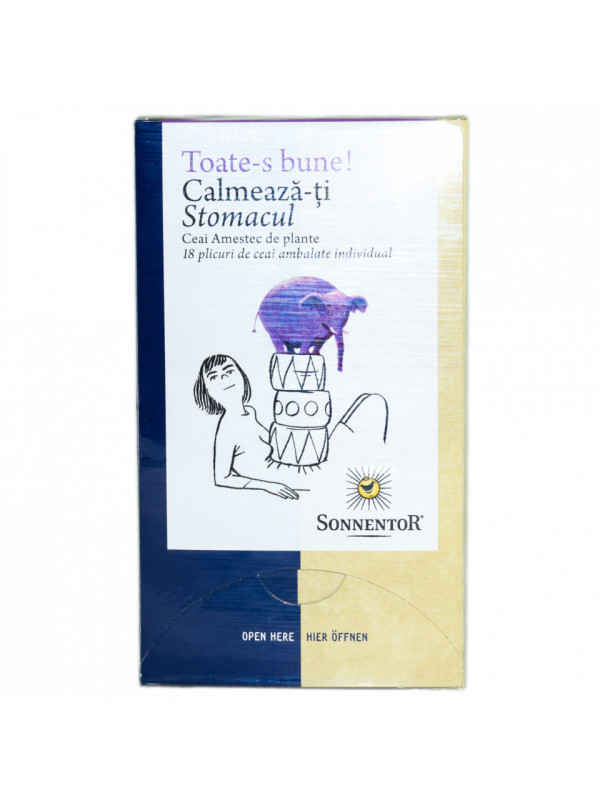 Ceai ''toate-s bune!'' calmeaza-ti stomacul eco 18dz sonnentor