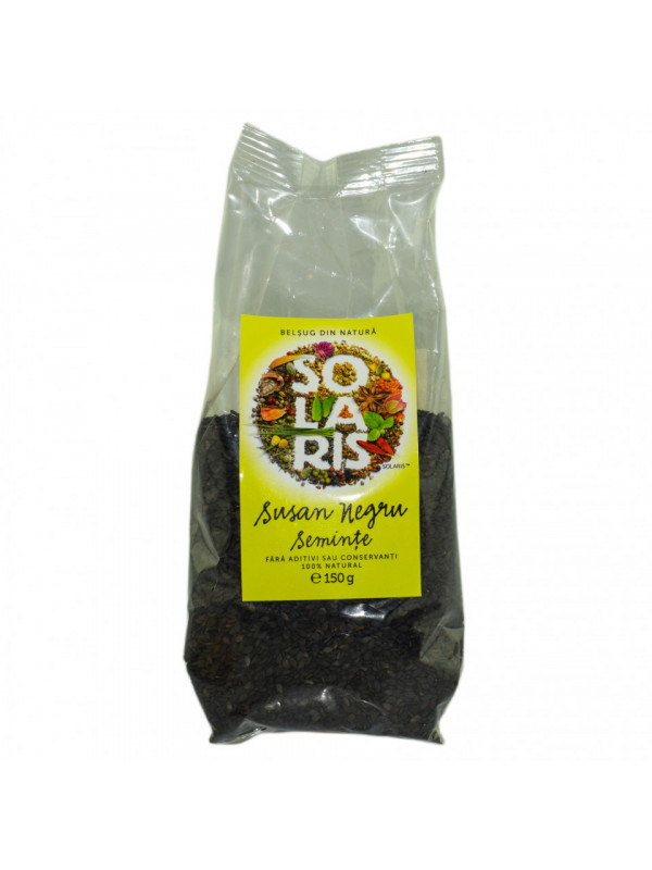 CONDIMENT-SUSAN NEGRU SEMINTE 150g SOLARIS