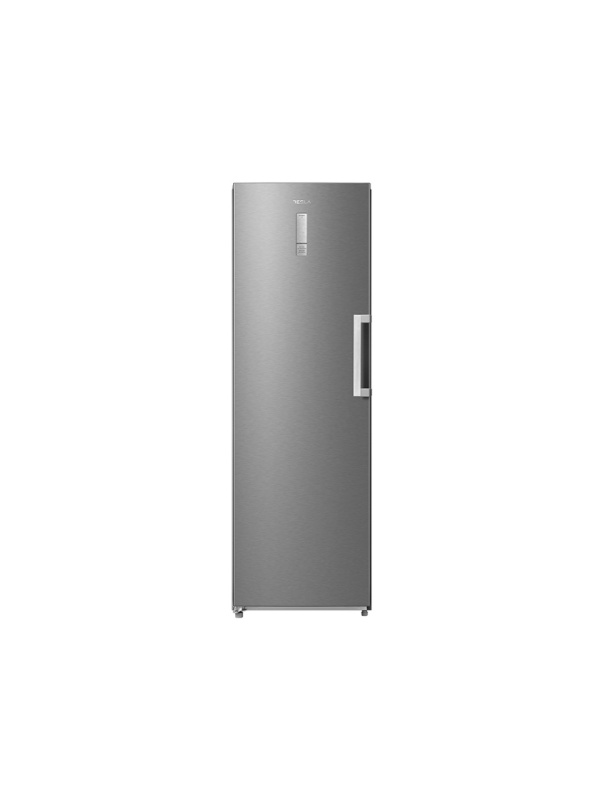 Congelator vertical Tesla RU2700FMX, E, 273L, H185Total No Frost, Functie frigider, display ext,Inox