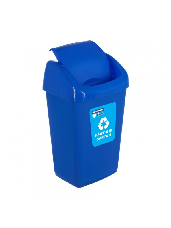 Cos gunoi pt reciclare eco 35 l, albastr