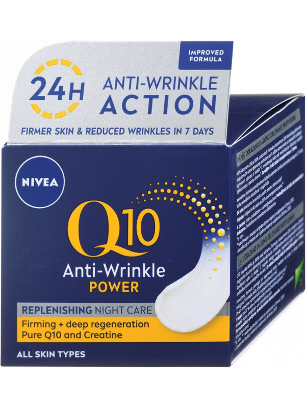 CREMA ANTIRID NOAPTE Q10 POWER 50ML