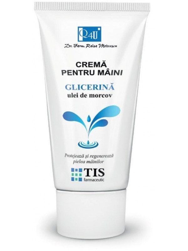 CREMA MAINI GLICERINA&UL MORCOV 100ML