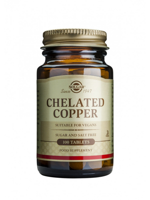 CUPRU (CHELATED COPPER) 2,5MG 100CPR