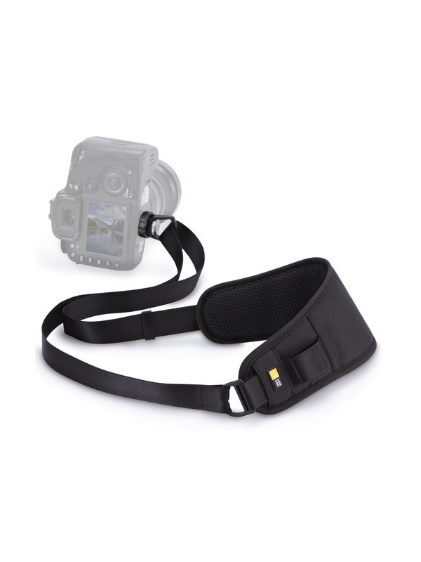 CUREA de umar CASE LOGIC, pt. camera foto DSLR, ajustabila, captusita cu plasa, nylon, negru "DCS101"/3201647
