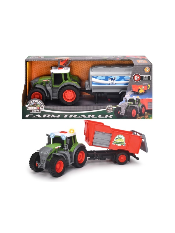 DICKIE FENDT TRACTOR CU REMORCA