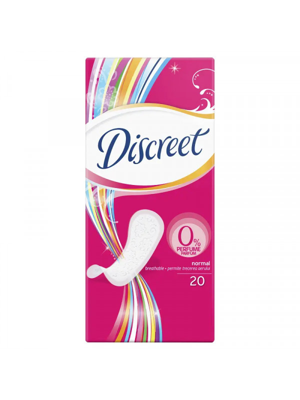 DISCREET ABS.ZILNICE 20BUC NORM F.PARFUM
