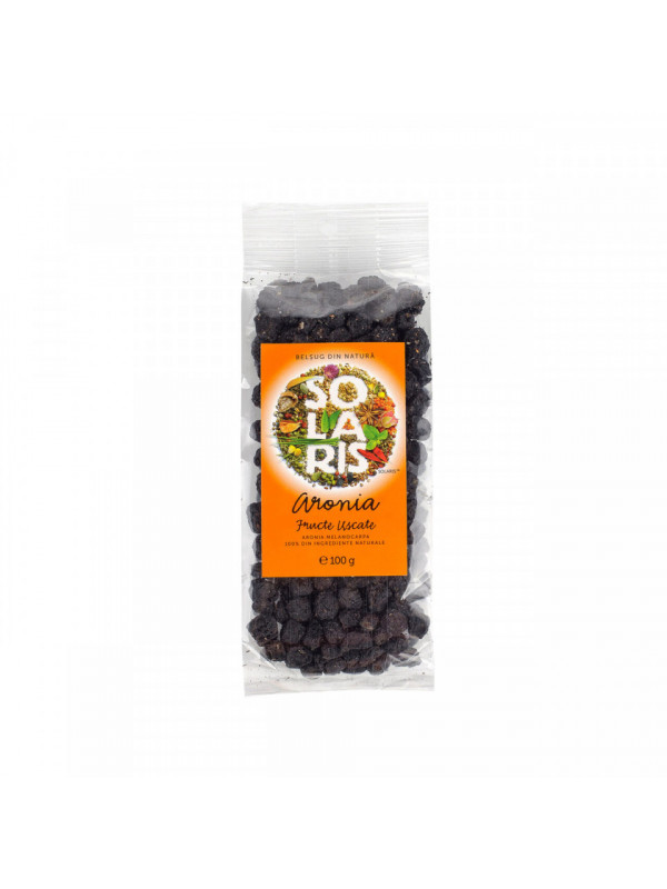 FRUCTE USCATE - ARONIA 100g SOLARIS