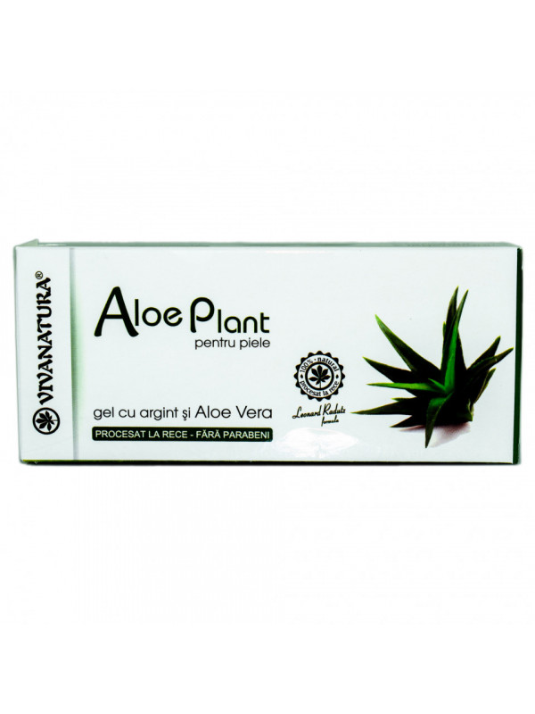 GEL ALOE VERA &ARGINT COLOIDAL 20ml VIVA NATURA