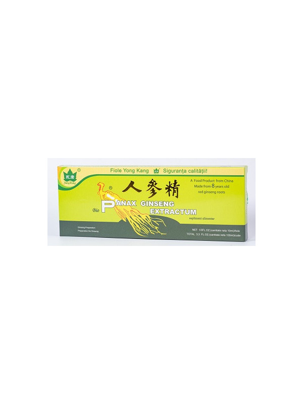 GINSENG PANAX 10FL*10ML (YK)