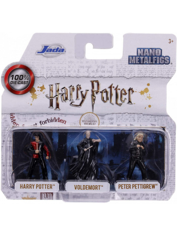 Harry potter set 3 nanofigurine 4cm