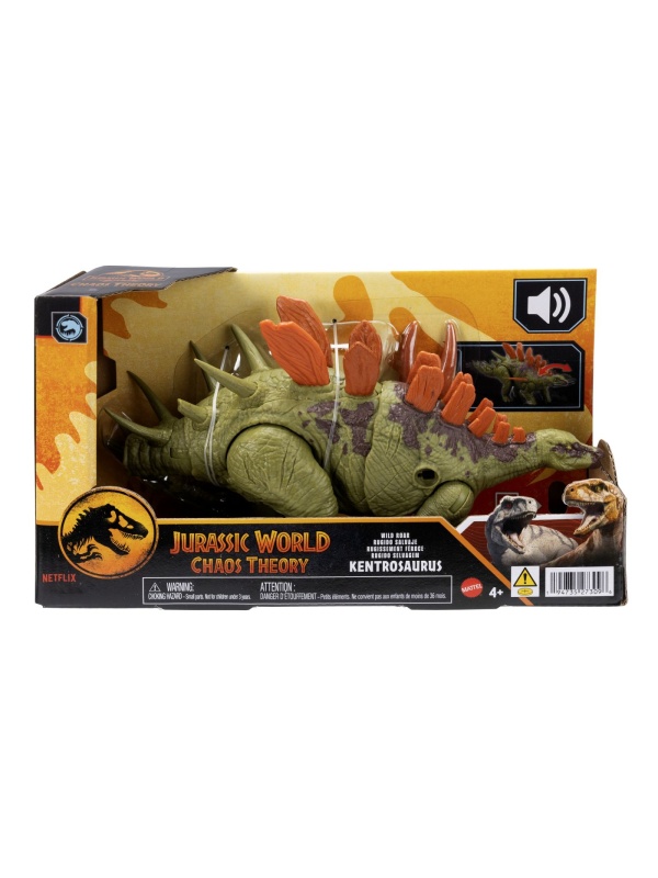 JURASSIC WORLD CHAOS THEORY WILD ROAR DINOZAUR KENTROSAURUS