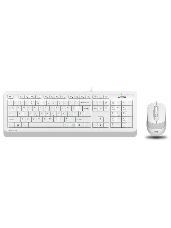 Kit a4tech f1010-w white usb