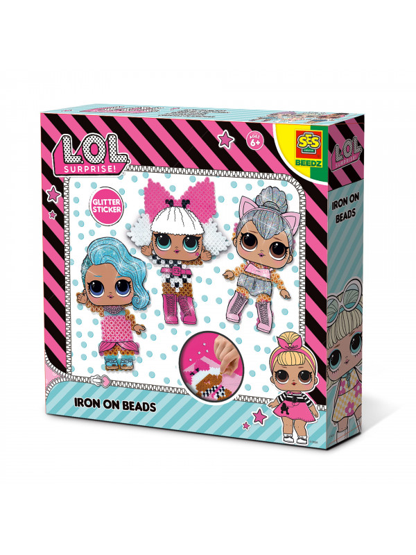 L.O.L. - Set creativ margele de calcat Beedz