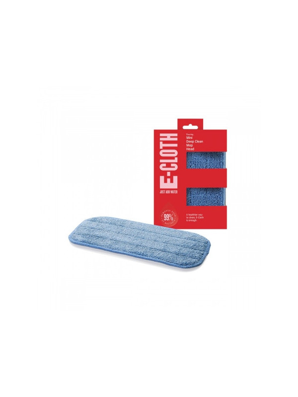 Laveta Premium E-Cloth din Microfibra pentru Mini Mop Premium E-Cloth, Pardoseli, Pereti, Maner Telescopic, 27 x 13 cm
