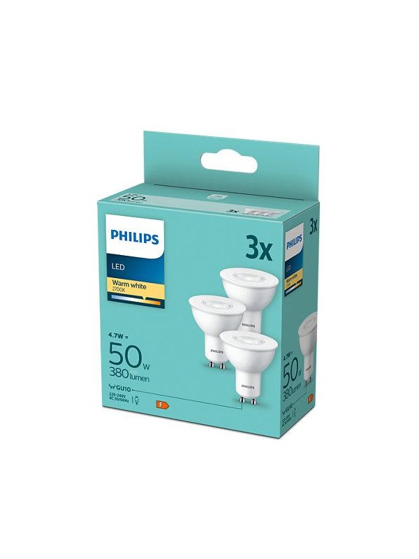 LED 50W GU10 WW 36D 3PF/8 DISC