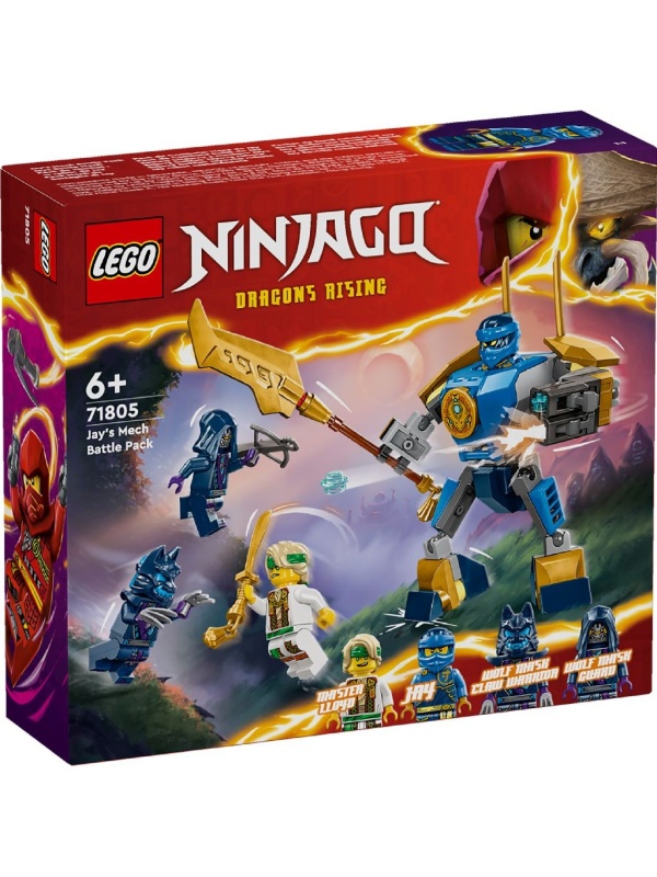 LEGO NINJAGO PACHET DE LUPTA ROBOTUL LUI JAY 71805
