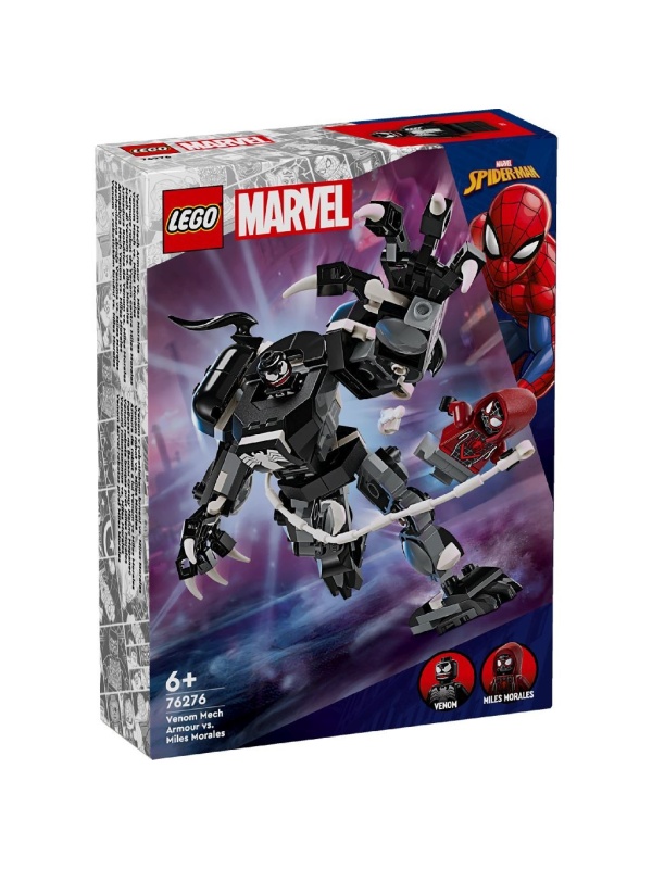 LEGO SUPER HEROES ARMURA DE ROBOT A LUI VENOM VS MILES MORALES 76276