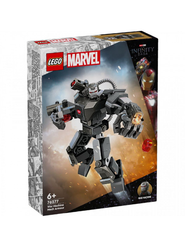 LEGO SUPER HEROES ARMURA DE ROBOT A LUI WAR MACHINE 76277