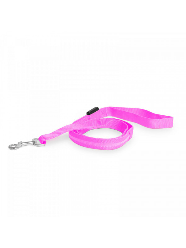 Lesa LED - functioneaza cu baterie - 120 x 2,5 cm - roz
