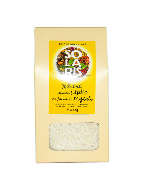 Macinis pentru laptic cu faina de migdale 200gr solaris