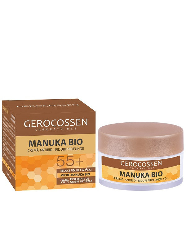 MANUKA BIO CR.RIDURI PROFUNDE 55+ 50ML