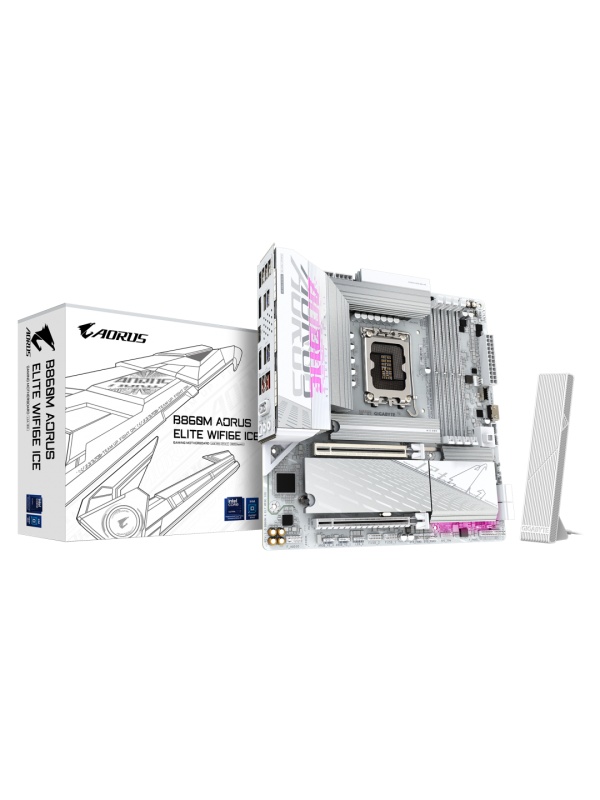 MB Gigabyte B860M AORUS ELITE WIFI6E ICE