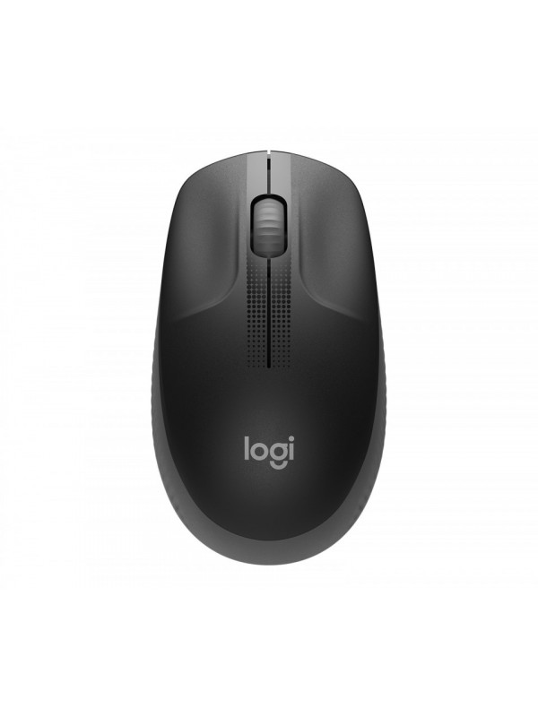 MOUSE LOGITECH, PC sau NB, wireless, 2.4GHz, optic, 1000 dpi, butoane/scroll 3/1, negru, "910-005905"