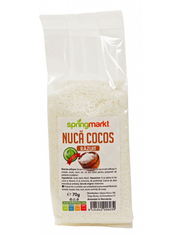 NUCA COCOS RAZUIT 70GR